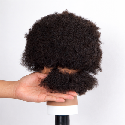 Short Afro Training Mannequin Head