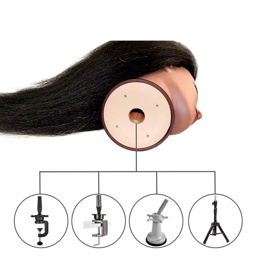 Natural Black Kinky Hair
