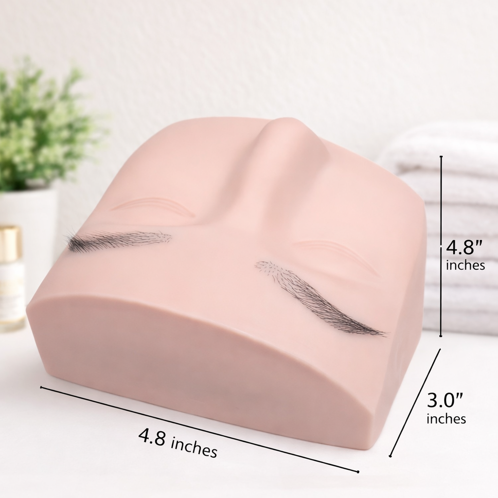 Eyebrow Threading Training Mannequin